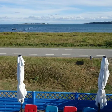 펜션 Strandhaus Am 하데르슬레우